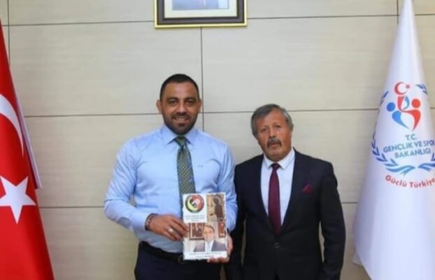 Hankido Federasyonu Başkanı Osman Karamercimek Gençlik ve Spor Bakan Yardımcımız Sayın Hamza Yerlikaya’yı yerinde ziyaret etti.